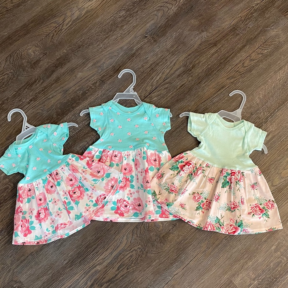 Repurposed baby dress